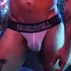 Jock Strap Breedcore BREEDWELL -Bikkembergs Soldes JockStrap breedwell BW0195 blanc m