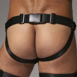 Jock Strap Alfa GAYPLAY -Bikkembergs Soldes JockStrap gayplay JOCKALFA noir 3