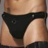 Jock Strap Alfa GAYPLAY -Bikkembergs Soldes JockStrap gayplay JOCKALFA noir m