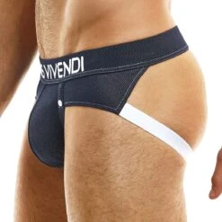 Jock Strap Modus Vivendi Jeans 05011 -Bikkembergs Soldes JockStrap modus 05011 bleu 4