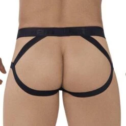 Jock Strap Xtremen Jacquard 91085 -Bikkembergs Soldes JockStrap xtremen 91085 gris 3