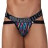 Jock Strap Xtremen Disco Zebra 91148 -Bikkembergs Soldes JockStrap xtremen 91148 noir m
