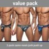 Pack De Jock Strap Addicted AD700P 1 Pack De Jock Strap Addicted AD700P -Bikkembergs Soldes Jockstrap addicted AD700 cmod m