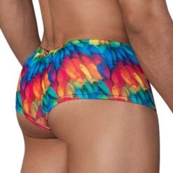 Shorty Xtremen Rainbow Fish 91147 -Bikkembergs Soldes Shorty xtremen 91147 multicolor 3
