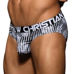 Slip Andrew Christian Holiday Almost Naked 92769 -Bikkembergs Soldes Slip ac 92769 noir 4