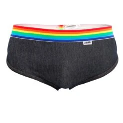 Slip Candyman Rainbow Denim 99411 11 Slip Candyman Rainbow Denim 99411 -Bikkembergs Soldes Slip candy 99411 noir 9