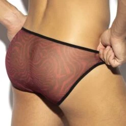 Slip ES Collection Leopard UN542 -Bikkembergs Soldes Slip esco UN542 noir 3