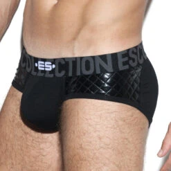 Slip ES Collection Dystopia UN277 -Bikkembergs Soldes Slip escollection UN277 noir 4