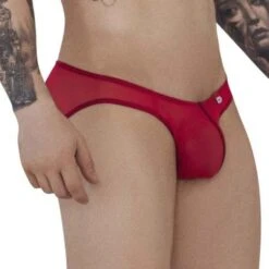 Slip Pikante Sonar PIK1277 -Bikkembergs Soldes Slip pik pik1277 rouge 4