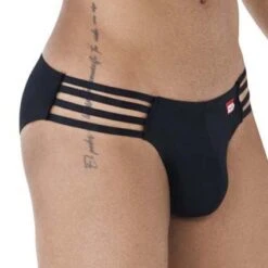 Slip Pikante Temptation PIK0494 -Bikkembergs Soldes Slip pikante pik0494 noir 4