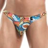 String Cut4Men Cartoon C4M03 -Bikkembergs Soldes String c4m C4M03 multicolor m