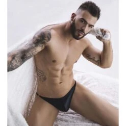 String Pikante Salerno PIK1014 -Bikkembergs Soldes String pikante pik1014 noir a