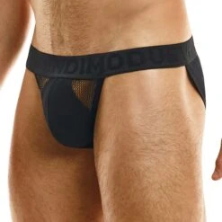 Tanga Modus Vivendi Mesh 03314 -Bikkembergs Soldes Tanga modus 03314 noir 4