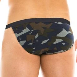 Tanga Modus Vivendi Desert 11713 -Bikkembergs Soldes Tanga modus 11713 bleu 3