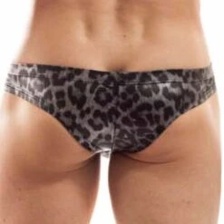 Tanga Wojoer Brauner Leo SP9T352 -Bikkembergs Soldes Tanga wojoer SP9T352 noir 3