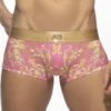 Boxer Addicted Versailles Golden AD1045 -Bikkembergs Soldes boxer ad ad1045 rose m