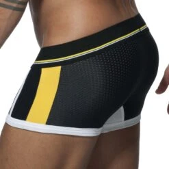 Boxer Addicted Open Sport AD739 -Bikkembergs Soldes boxer addicted AD739 noir 3