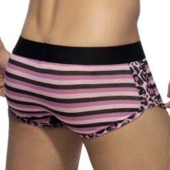 Boxer Addicted Leo Stripe AD979 8 Boxer Addicted Leo Stripe AD979 -Bikkembergs Soldes boxer addicted ad979 rose 3