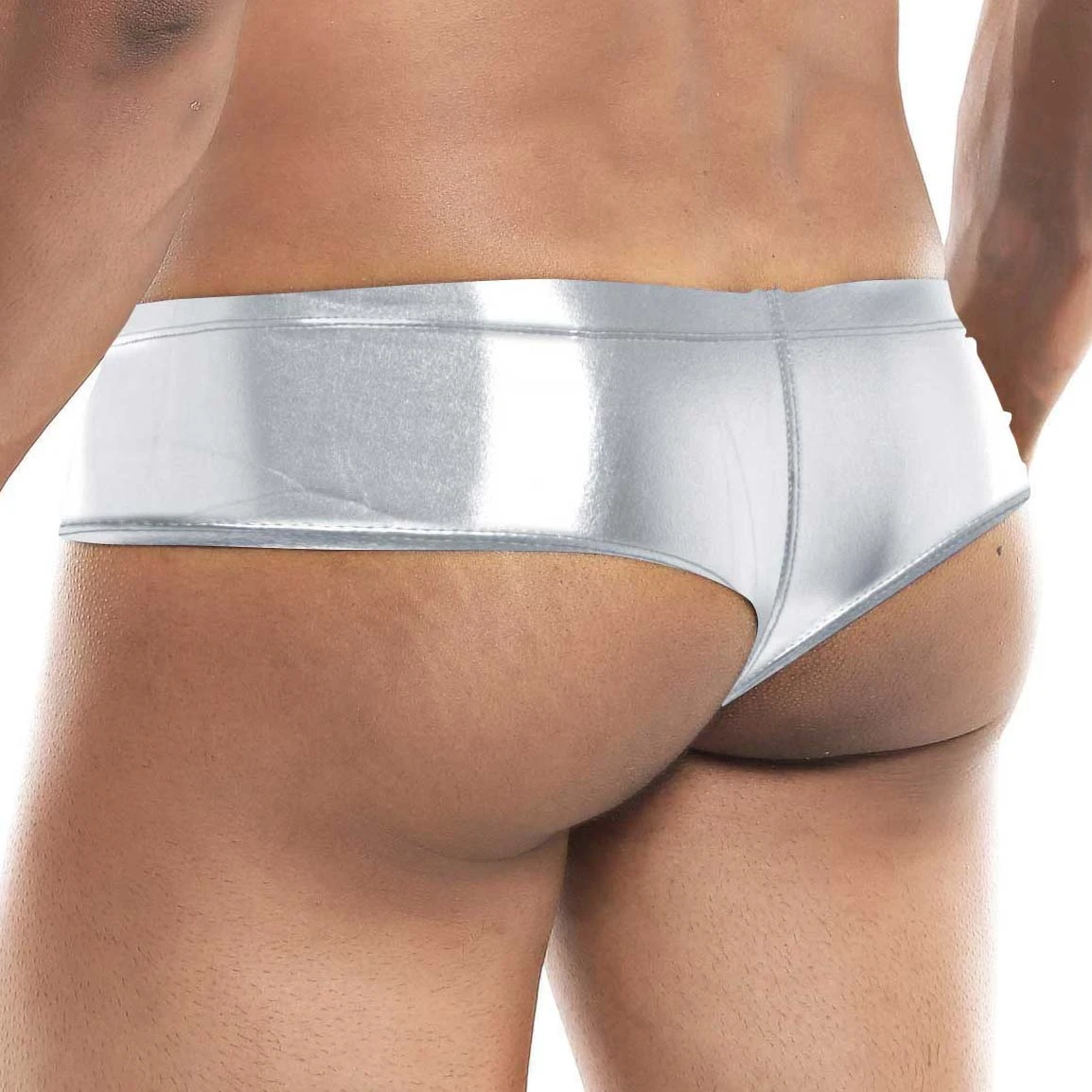 Boxer Cut4Men Silver Skai C4M05 4 Boxer Cut4Men Silver Skai C4M05 – Image 2