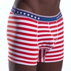 Boxer CockSox Liberty Stripe CX12 -Bikkembergs Soldes boxer cocksox cx12 Liberty 4