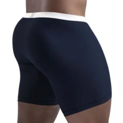 Boxer Long ErgoWear SLK EW1382 -Bikkembergs Soldes boxer ergo EW1382 bleu 3