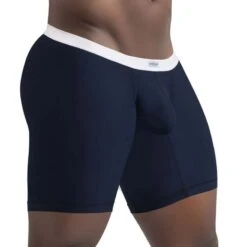 Boxer Long ErgoWear SLK EW1382 -Bikkembergs Soldes boxer ergo EW1382 bleu 4