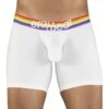 Boxer Long ErgoWear MAX XV PRIDE EW1117 -Bikkembergs Soldes boxer ergo ew1117 blanc m