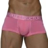 Boxer Private Structure Platinum PBUX4073 -Bikkembergs Soldes boxer private PBUX4073 rose m