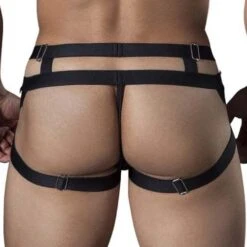 Jock Strap Candyman 99242 9 Jock Strap Candyman 99242 -Bikkembergs Soldes jockstrap candy 99242 noir 3
