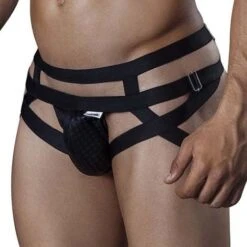 Jock Strap Candyman 99242 10 Jock Strap Candyman 99242 -Bikkembergs Soldes jockstrap candy 99242 noir 4
