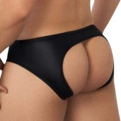 Jock Strap Candyman 99639 8 Jock Strap Candyman 99639 -Bikkembergs Soldes jockstrap candy 99639 noir 3