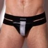 Jock Strap DESTRUCTIVE 1DJ02 -Bikkembergs Soldes jockstrap destructive 1DJ02 noir m