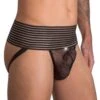 Jock Strap Eros Veneziani 7345 -Bikkembergs Soldes jockstrap eros 7345 noir 4