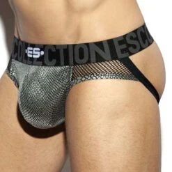 Jock Strap ES Collection Reptile UN436 10 Jock Strap ES Collection Reptile UN436 -Bikkembergs Soldes jockstrap esco un436 noir 4