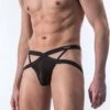 M101 X-Jock Manstore 206190 1 M101 X-Jock Manstore 206190 -Bikkembergs Soldes jockstrap manstore 206190 noir m