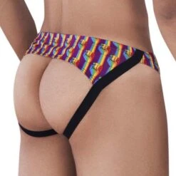 Jock Strap Pikante Leader PIK0330 -Bikkembergs Soldes jockstrap pikante PIK0330 jaune 3