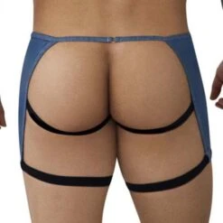 Jock Strap Pikante Hare Garter PIK0985 -Bikkembergs Soldes jockstrap pikante pik0985 bleu 3