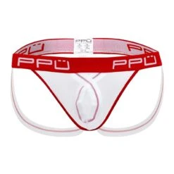 Jock Strap PPÜ 2103 7 Jock Strap PPÜ 2103 -Bikkembergs Soldes jockstrap ppu 2103 blanc 9