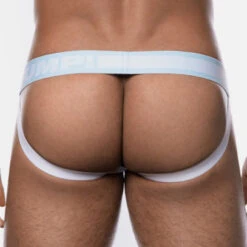 Jock Strap Pump! Frost 15023 -Bikkembergs Soldes jockstrap pump 15023 bleuciel 3