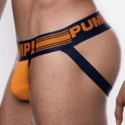 Jock Strap Pump! Varsity 15040 -Bikkembergs Soldes jockstrap pump 15040 orange 4