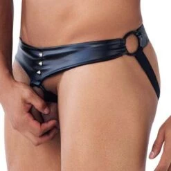 Jock Strap Xtremen Protuder 91107 -Bikkembergs Soldes jockstrap xtremen 91107 noir 4