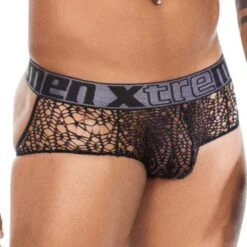 Jock Strap Xtremen Lace 91119 -Bikkembergs Soldes jockstrap xtremen 91119 noir 4