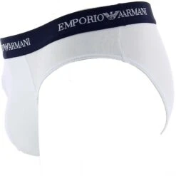 Pack 2 Slips Emporio Armani 111321 C717 -Bikkembergs Soldes packs emporioarmani 111321c717 blancmarine 3