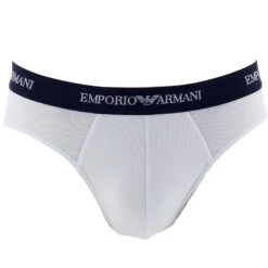 Pack 2 Slips Emporio Armani 111321 C717 -Bikkembergs Soldes packs emporioarmani 111321c717 blancnoir 2