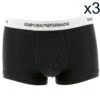 Pack 3 Shortys Emporio Armani 111357 C717 -Bikkembergs Soldes packs emporioarmani 111357c717 noir 1