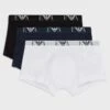Pack 3 Shortys Emporio Armani 111357 C715 -Bikkembergs Soldes shorty ea 111357C715 cmod m