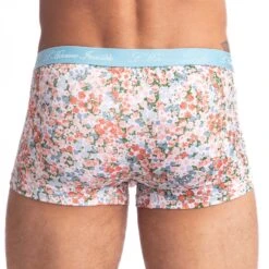 Shorty L Homme Invisible Lit De Fleurs MY39LDF -Bikkembergs Soldes shorty hi my39ldf bleuciel 3