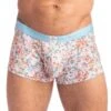 Shorty L Homme Invisible Lit De Fleurs MY39LDF -Bikkembergs Soldes shorty hi my39ldf bleuciel m