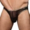 Slip Andrew Christian Sheer Leopard 92556 -Bikkembergs Soldes slip ac 92556 noir m