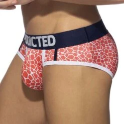 Slip Swimderwear Addicted AD1151 -Bikkembergs Soldes slip ad ad1151 bleu 4